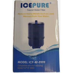 IcePure ICP-RF-9999 Faucet Water Filter Reduces Heavy Metals Compatible With Pur